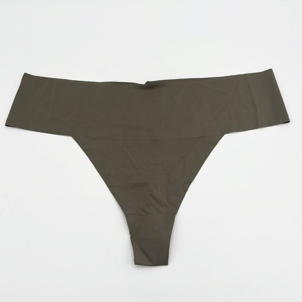 SKIMS WOMEN’S FREE CUT THONG CRB ( TAUPE) NWT SZ 3X